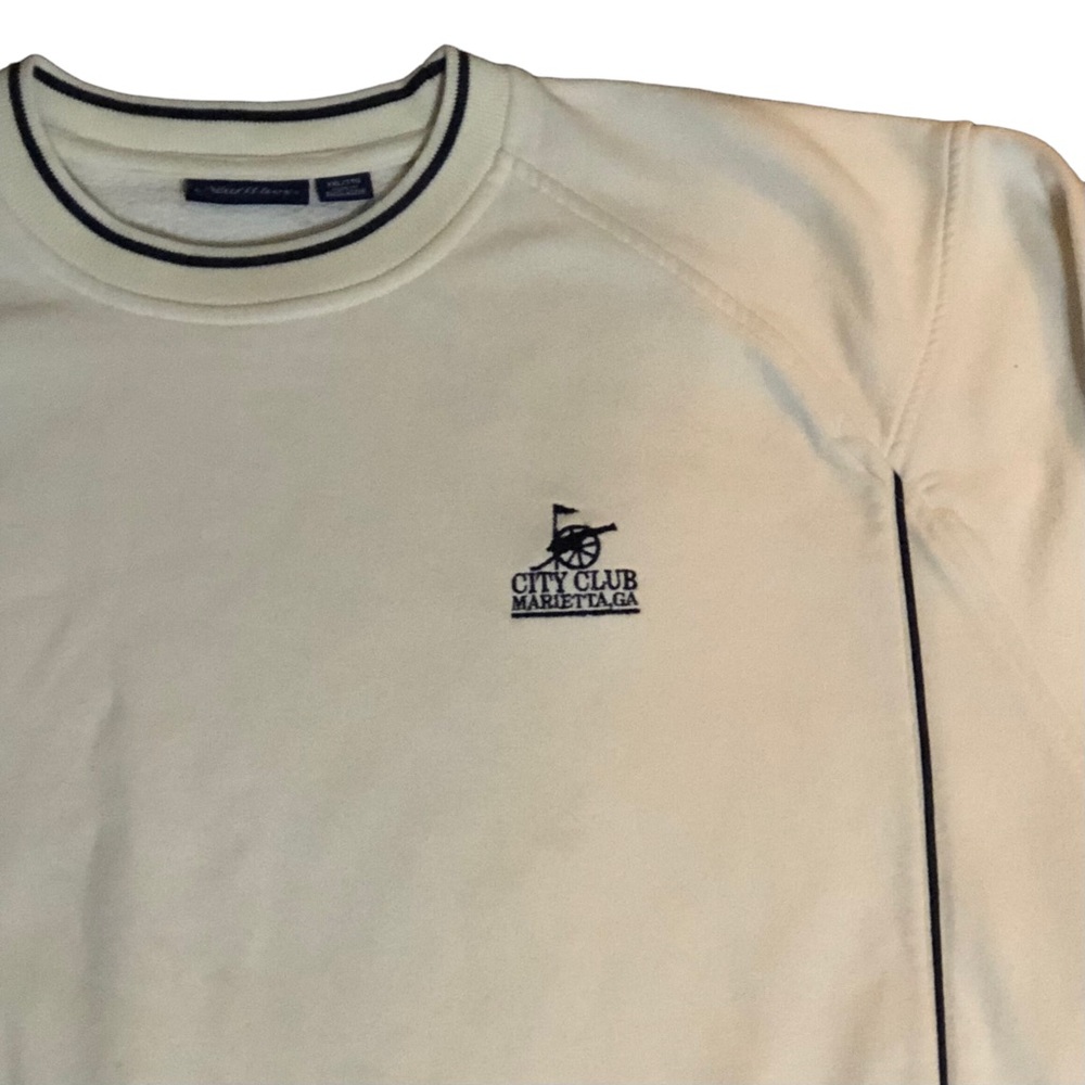 Mens Shirt Fall Country Club Golf Pullover Cotton Blend Sweatshirt Top S… - Picture 4 of 7